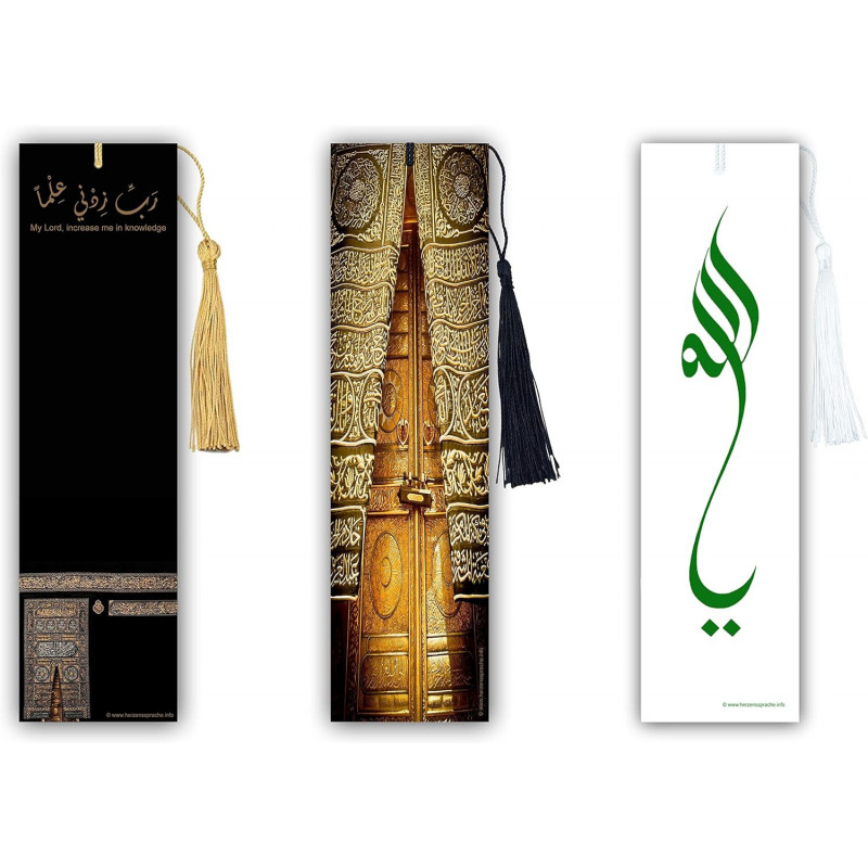 3 Islamische Lesezeichen